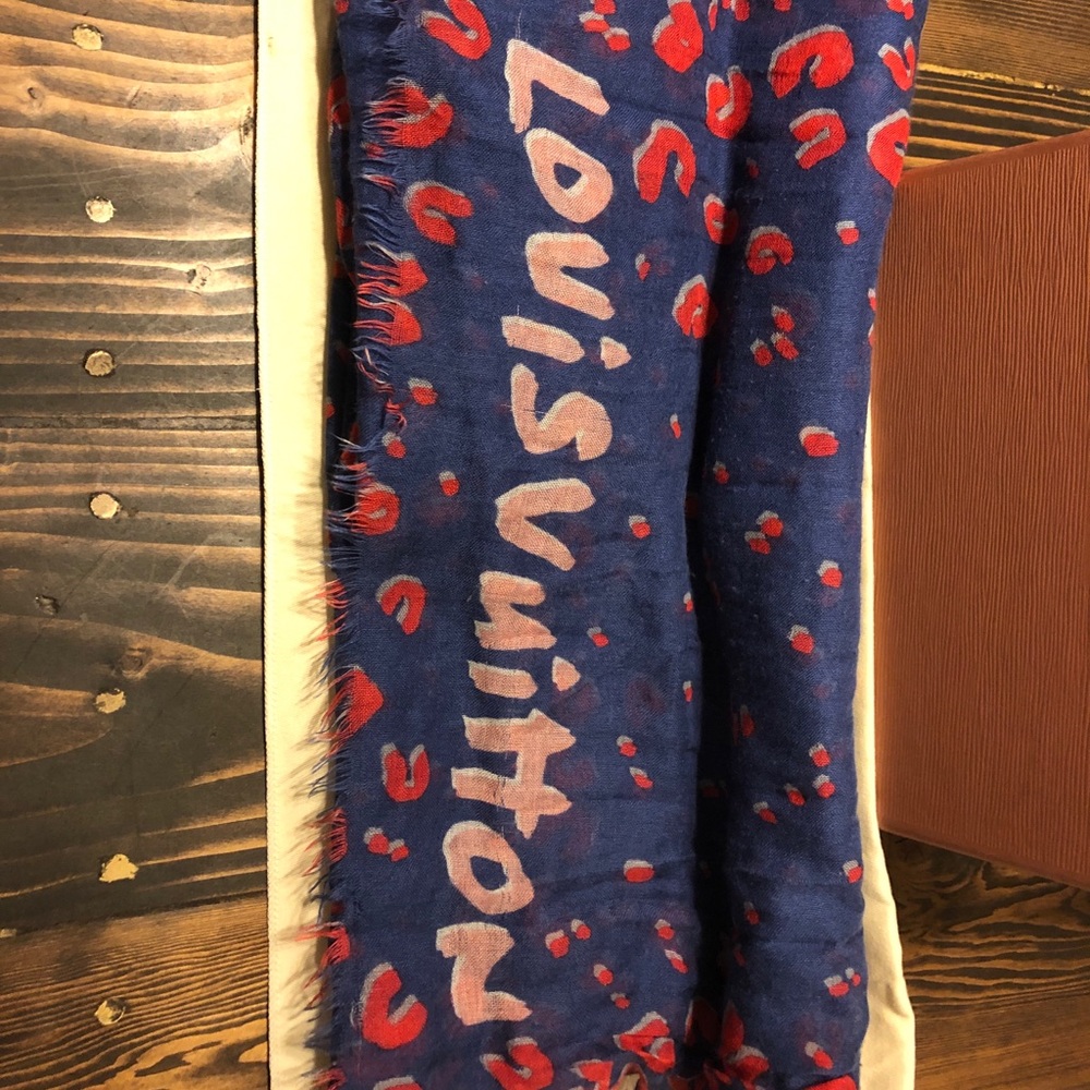 SOLD Louis Vuitton Stephen Sprouse Scarf